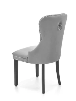 Krzesło Charlotte szare/czarne