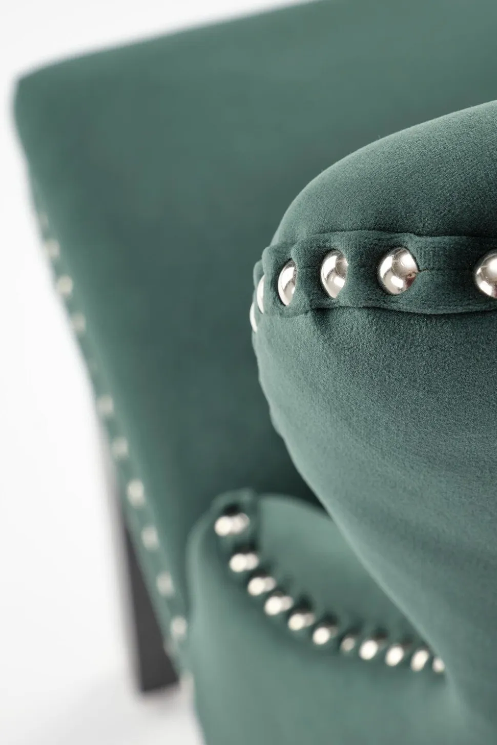 Krzesło Charlotte zielone/czarne