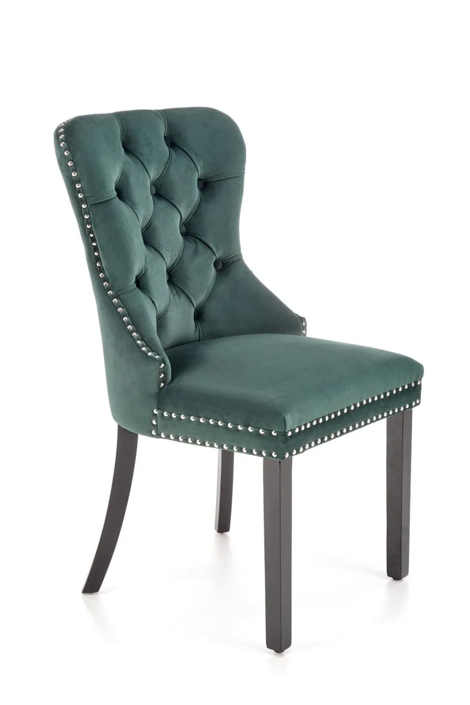 Krzesło Charlotte zielone/czarne