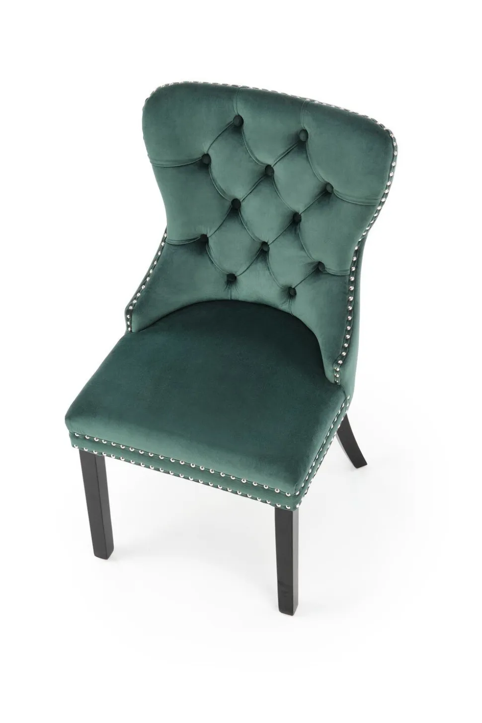 Krzesło Charlotte zielone/czarne