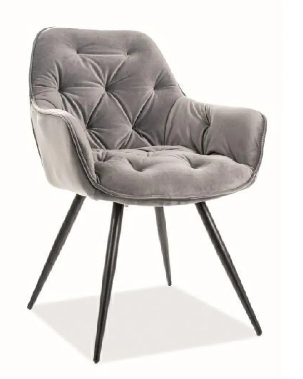 Krzesło Cheer Velvet - szary Bluvel 14