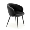 Krzesło Claude czarne