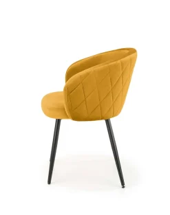 Krzesło Claude musztardowe