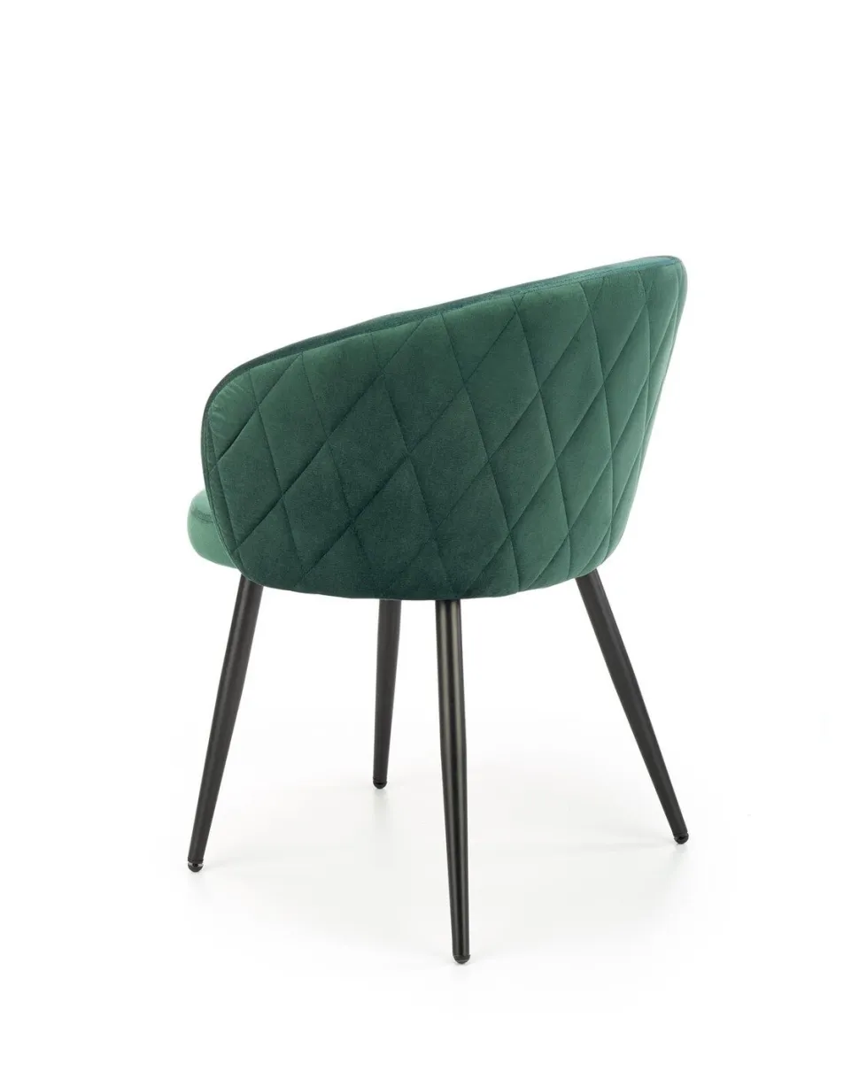 Krzesło Claude zielone