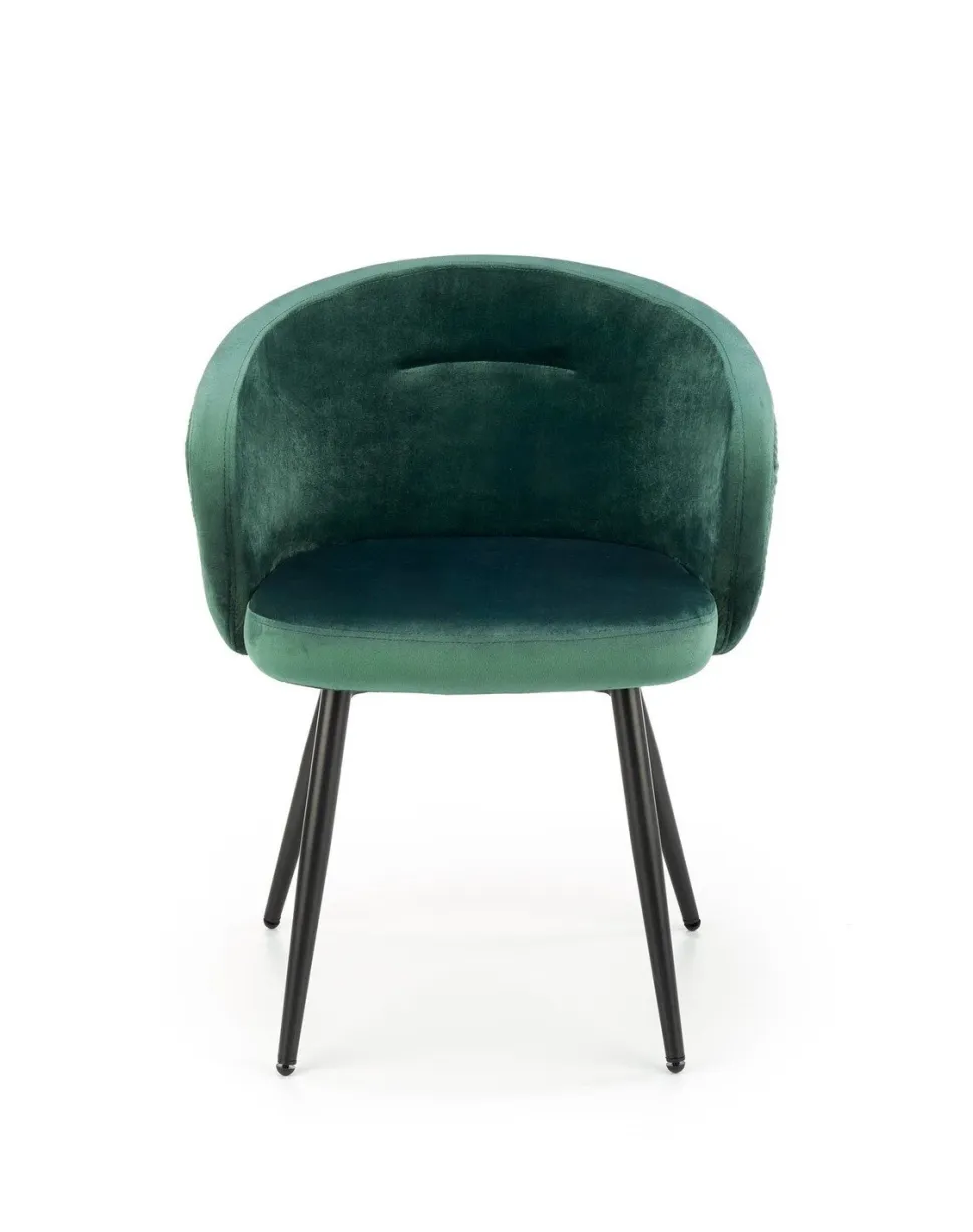 Krzesło Claude zielone