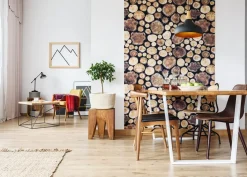 Krzesło Codo inspirowane Elbow Chair naturalny/czarny drewniane