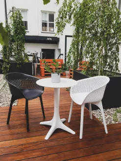 Krzesło Dacun białe