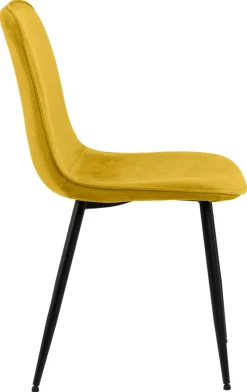 Krzesło Delmy żółte