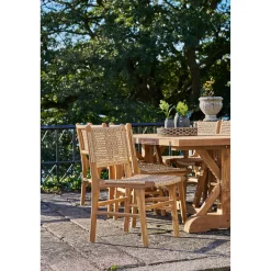 Krzesło Derby tekowe naturalne