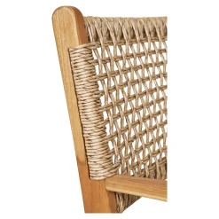 Krzesło Derby z podłokietnikami tekowe  naturalne