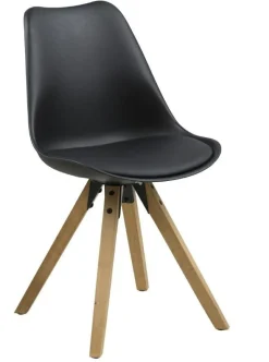 Krzesło Dima black/ dąb