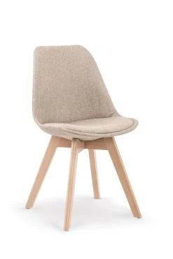 Krzesło Dimi beżowe/ buk