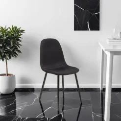 Krzesło Edith czarne