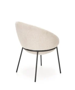 Krzesło Eggy beżowe