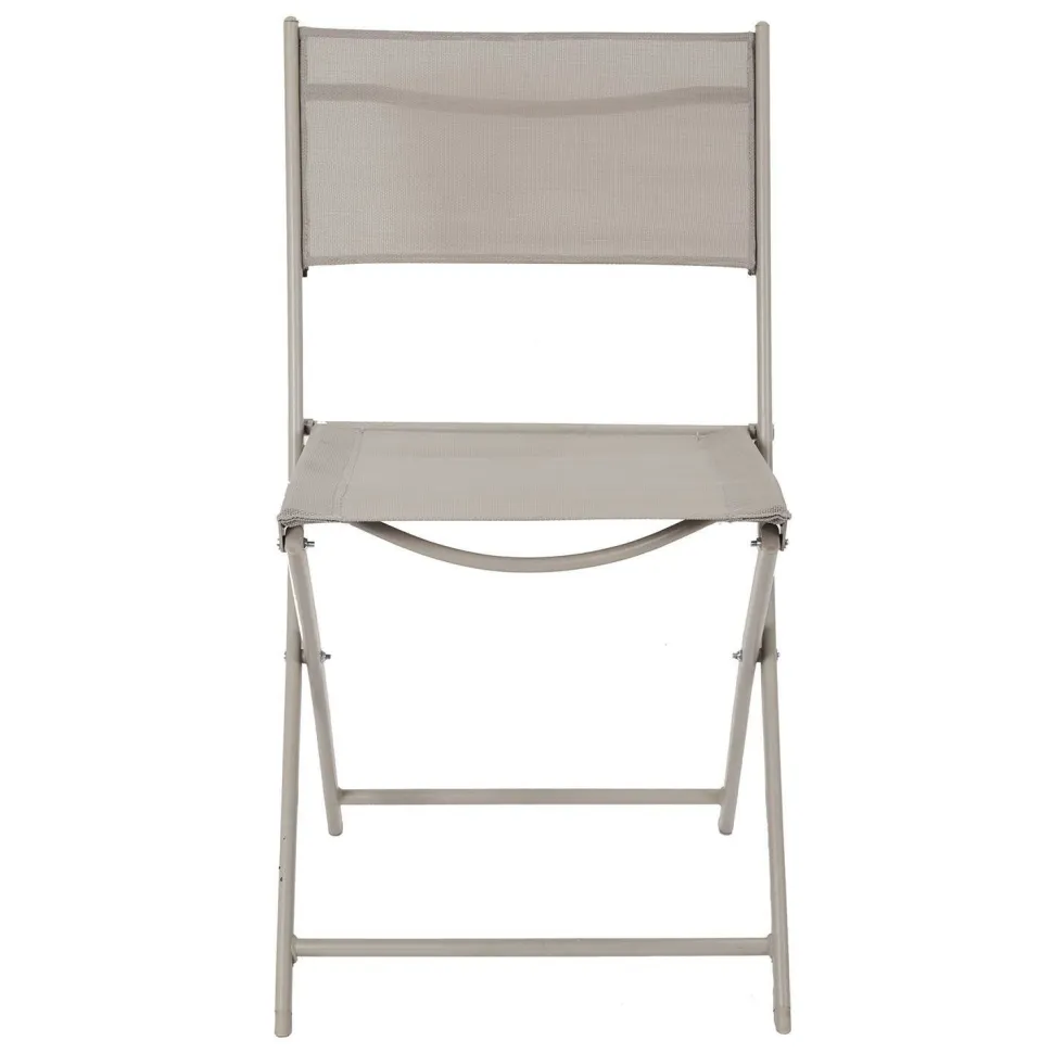 Krzesło Elba składane outdoor beżowe