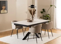 Krzesło Eleanor beżowe