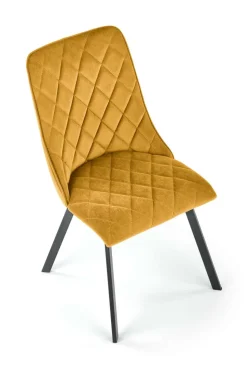 Krzesło Elise musztardowe
