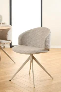 Krzesło Ella beżowe Monza 60 beżowa  podstawa