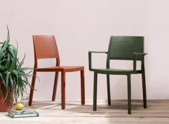 Krzesło Emi antracyt z tworzywa