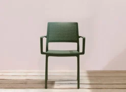 Krzesło Emi Arm biały z tworzywa