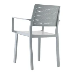 Krzesło Emi Arm terracotta z tworzywa