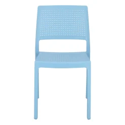 Krzesło Emi niebieskie z tworzywa