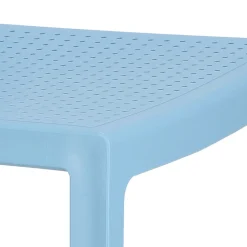 Krzesło Emi niebieskie z tworzywa