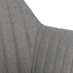 Krzesło Emilia szare tapicerowane