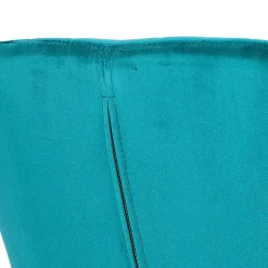 Krzesło Emilia Velvet bottle green/black tapicerowane