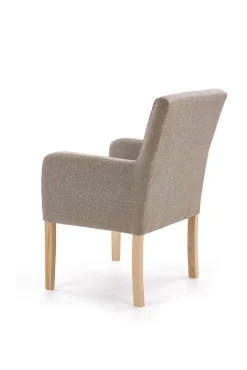 Krzesło Filem ciemny beż tkanina Inari