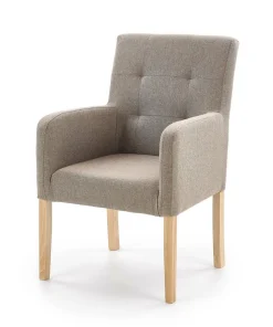 Krzesło Filem ciemny beż tkanina Inari