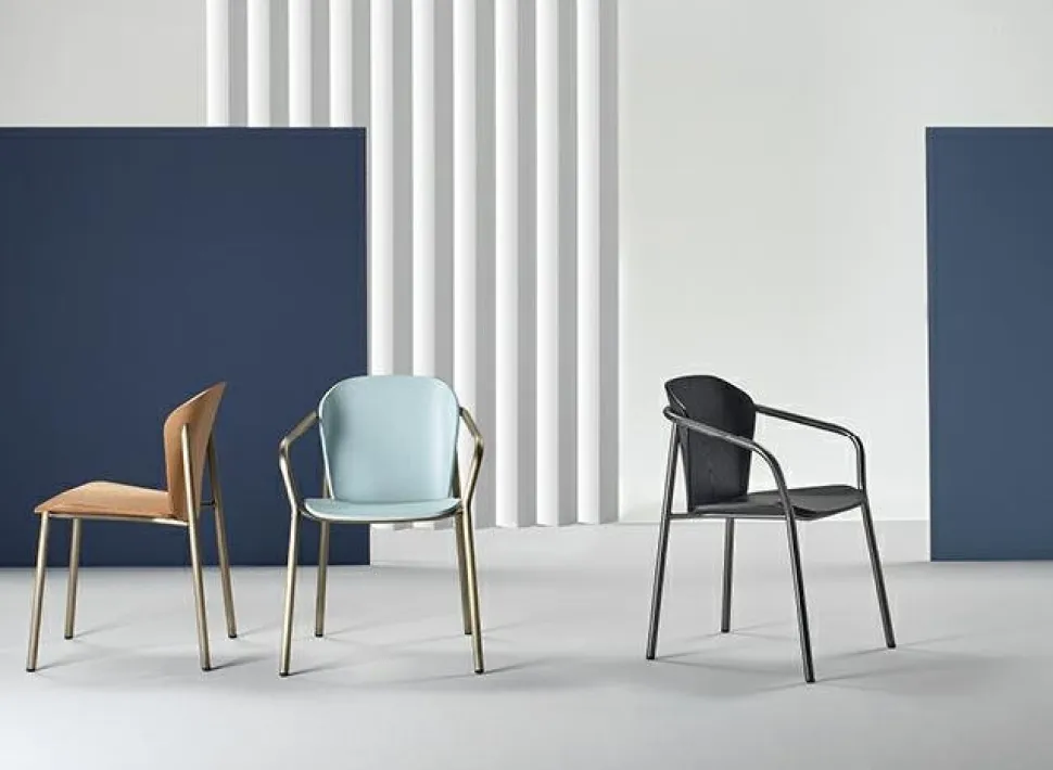 Krzesło Finn bejcowane czarne terracota drewniane