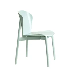 Krzesło Finn drewniane akwamaryn drewniane