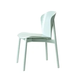 Krzesło Finn drewniane akwamaryn drewniane