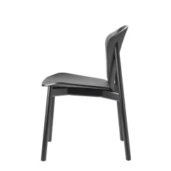 Krzesło Finn drewniane bejcowane czarne drewniane