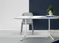 Krzesło Finn drewniane szary mat drewniane