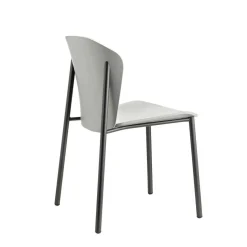 Krzesło Finn szary antracyt drewniane