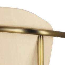 Krzesło Finn z podłokietnikami bejcowane drewniane