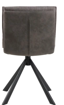 Krzesło Flynn szary/antracytowy