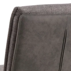 Krzesło Flynn szary/antracytowy