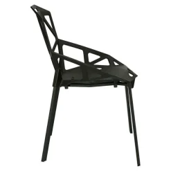 Krzesło Gap PP czarne Simplet z tworzywa