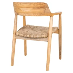 Krzesło Getafe drewno sungkai naturalne