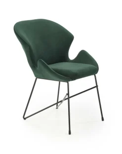 Krzesło Ginette zielone