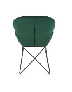 Krzesło Ginette zielone
