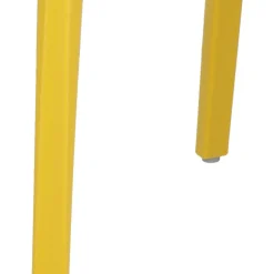 Krzesło Ginevra żółte z tworzywa