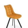 Krzesło Giselda musztardowe