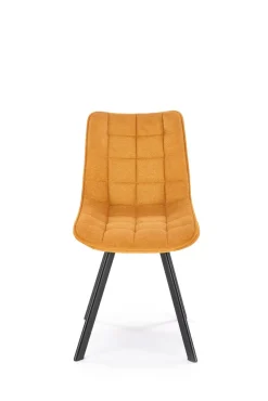 Krzesło Giselda musztardowe