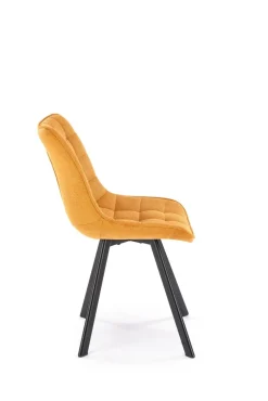 Krzesło Giselda musztardowe