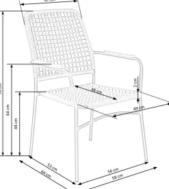 Krzesło Gordi rattan