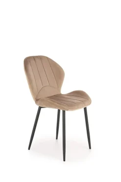 Krzesło Griviza Velvet beżowy
